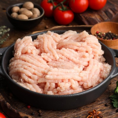Фарш из белого мяса индейки