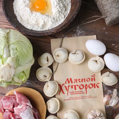 Пельмени со свининой и капустой